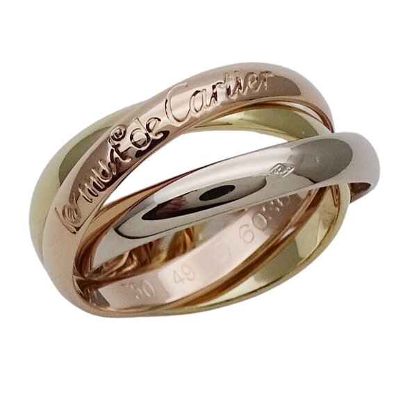 Cartier Jewelry - CARTIER Gold Trinity Ring #49